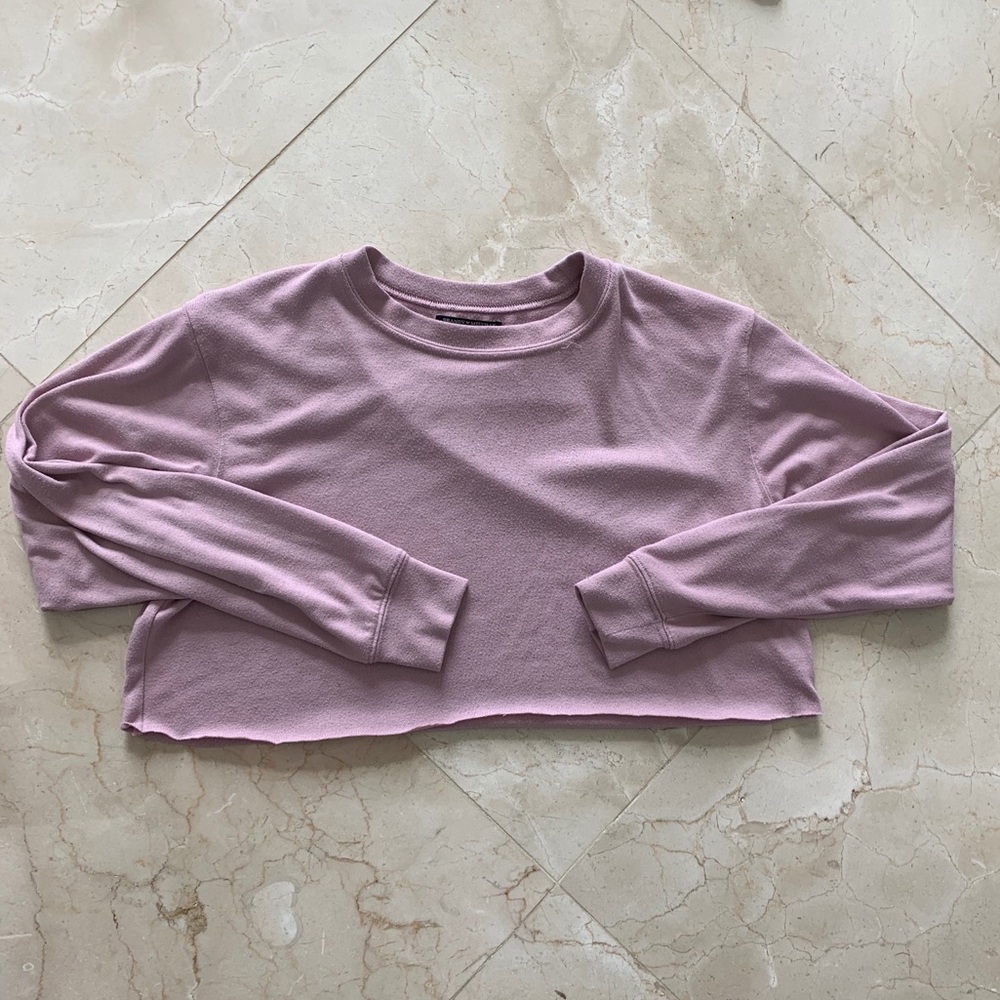 Brandy Melville Cropped Crewneck